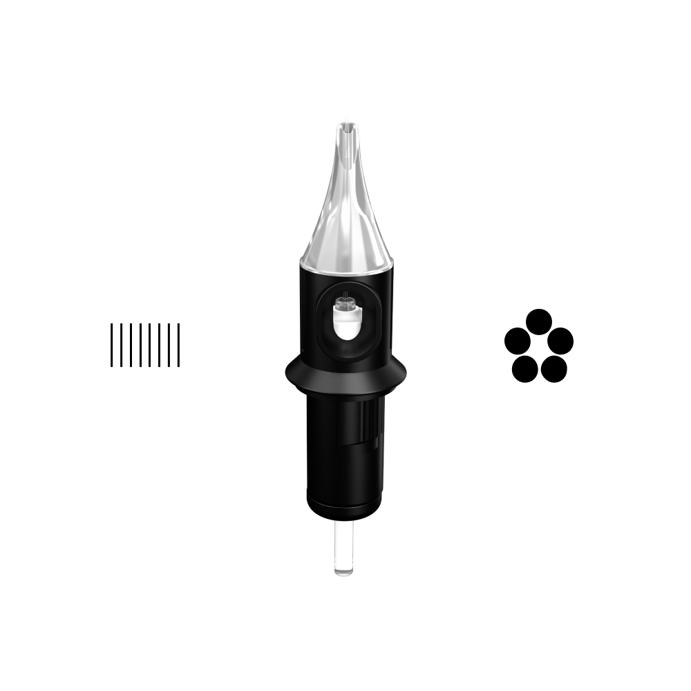 Yomico's Picks Cheyenne Safety Cartridge Needles - Box of 20