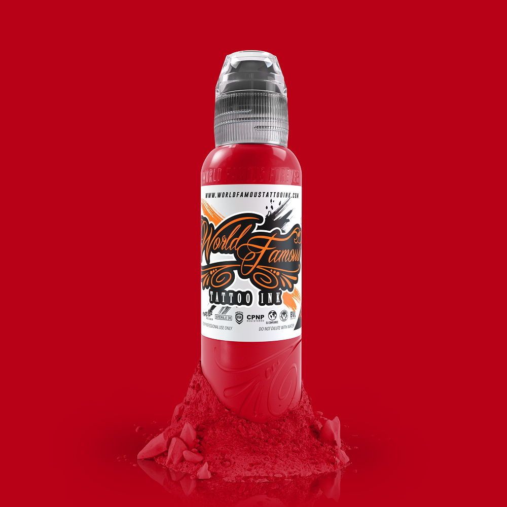 6 Color Simple Set — World Famous Tattoo Ink — 1oz