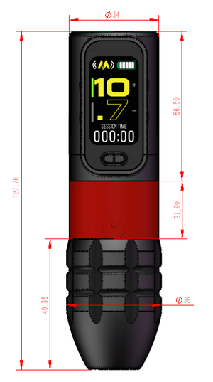 Mars M1 Wireless Pen Tattoo Machine