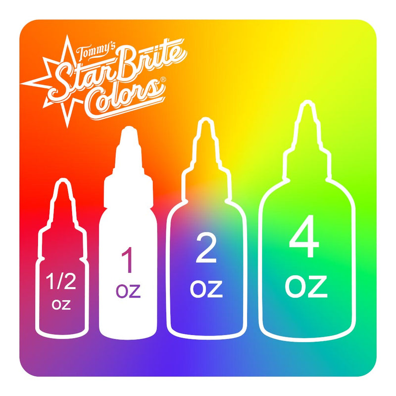 StarBrite Colors Tattoo Ink by Tommy’s Supplies – 1oz Bottle