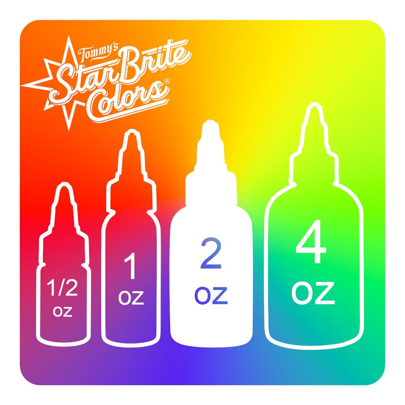 StarBrite Colors Tattoo Ink by Tommy’s Supplies — 2oz Bottle