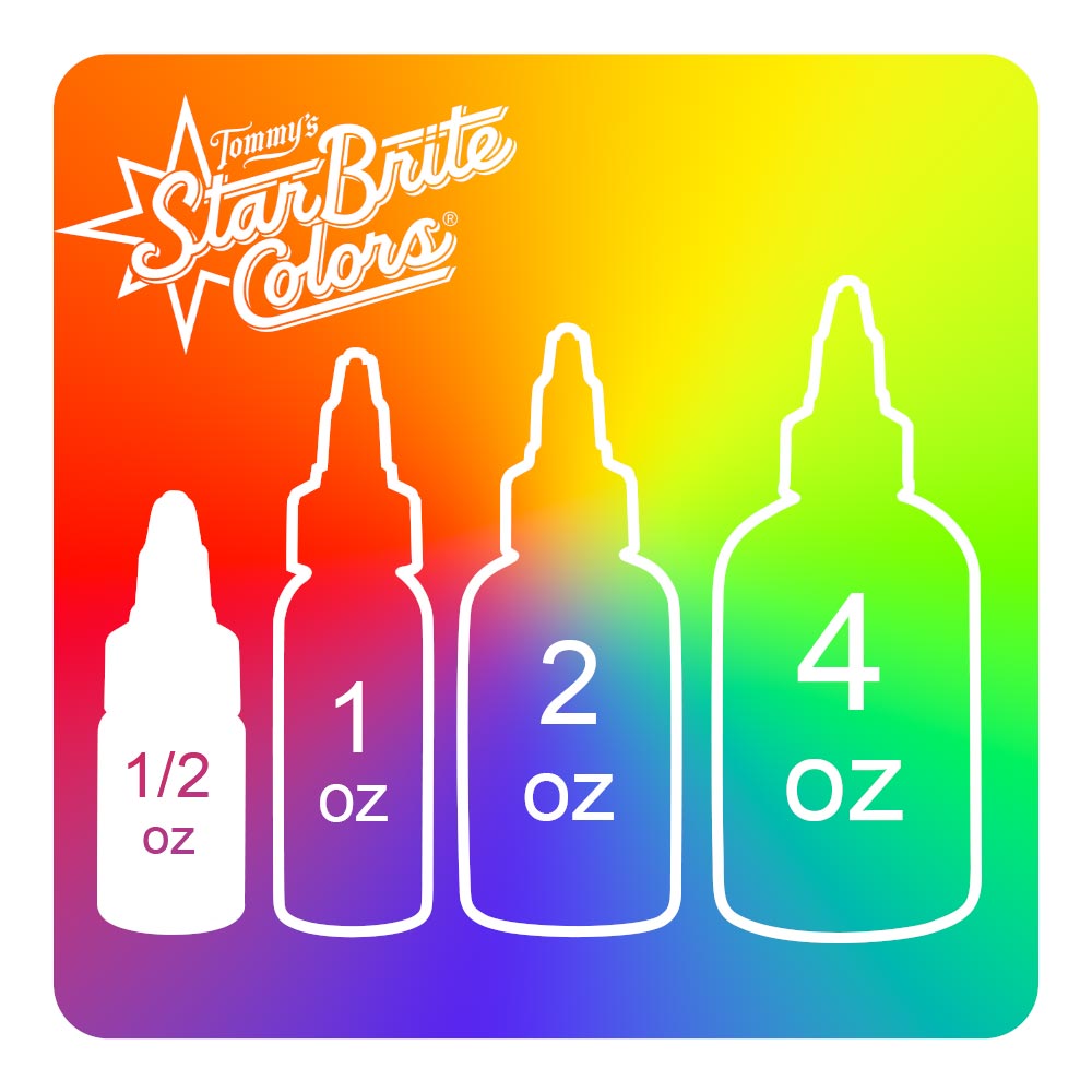 StarBrite Colors Tattoo Ink by Tommy’s Supplies – 1/2oz Bottle