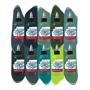 Scott Marshall Subterranean Series Ink Set – StarBrite Colors Signature Series by Tommy’s Supplies – 10 1oz Bottles