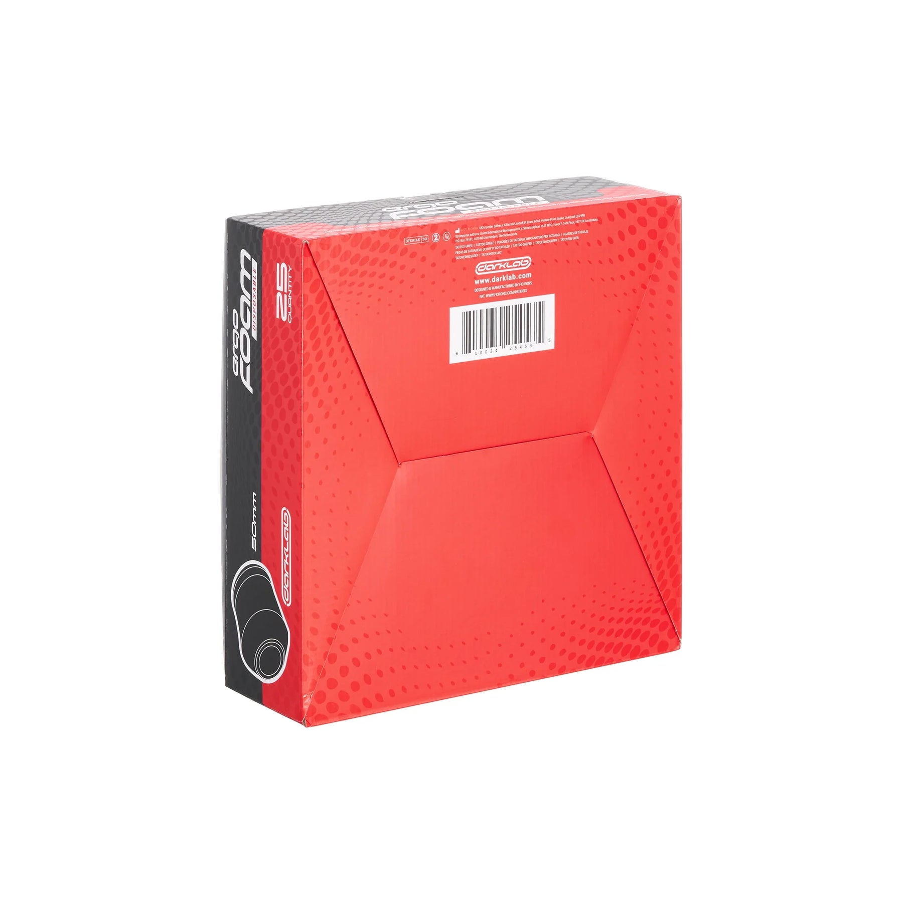 Darklab Ergo Disposable Foam Tattoo Grip Covers — Box of 25