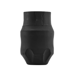 FK Irons EXO Rubber 40mm Disposable Tattoo Grips — Black — Box of 24