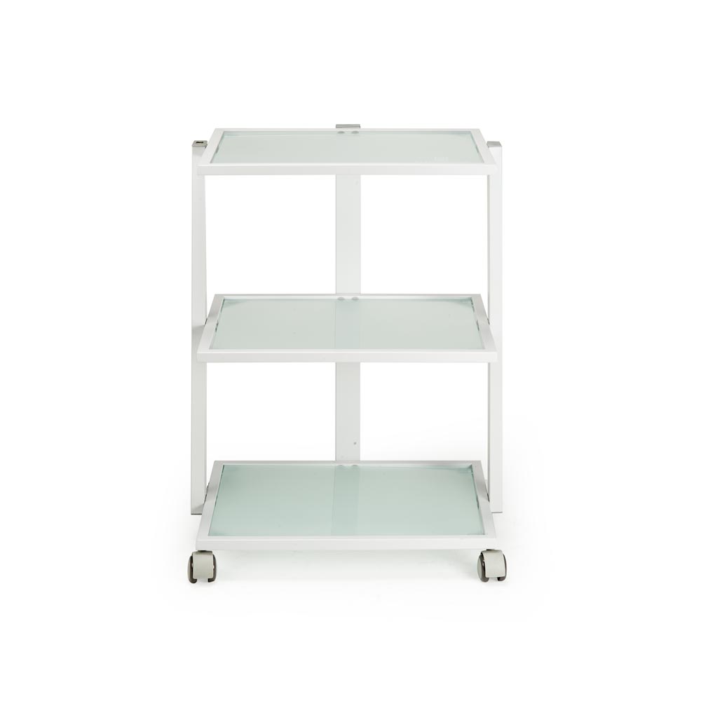 Fellowship Rolling Cart — White