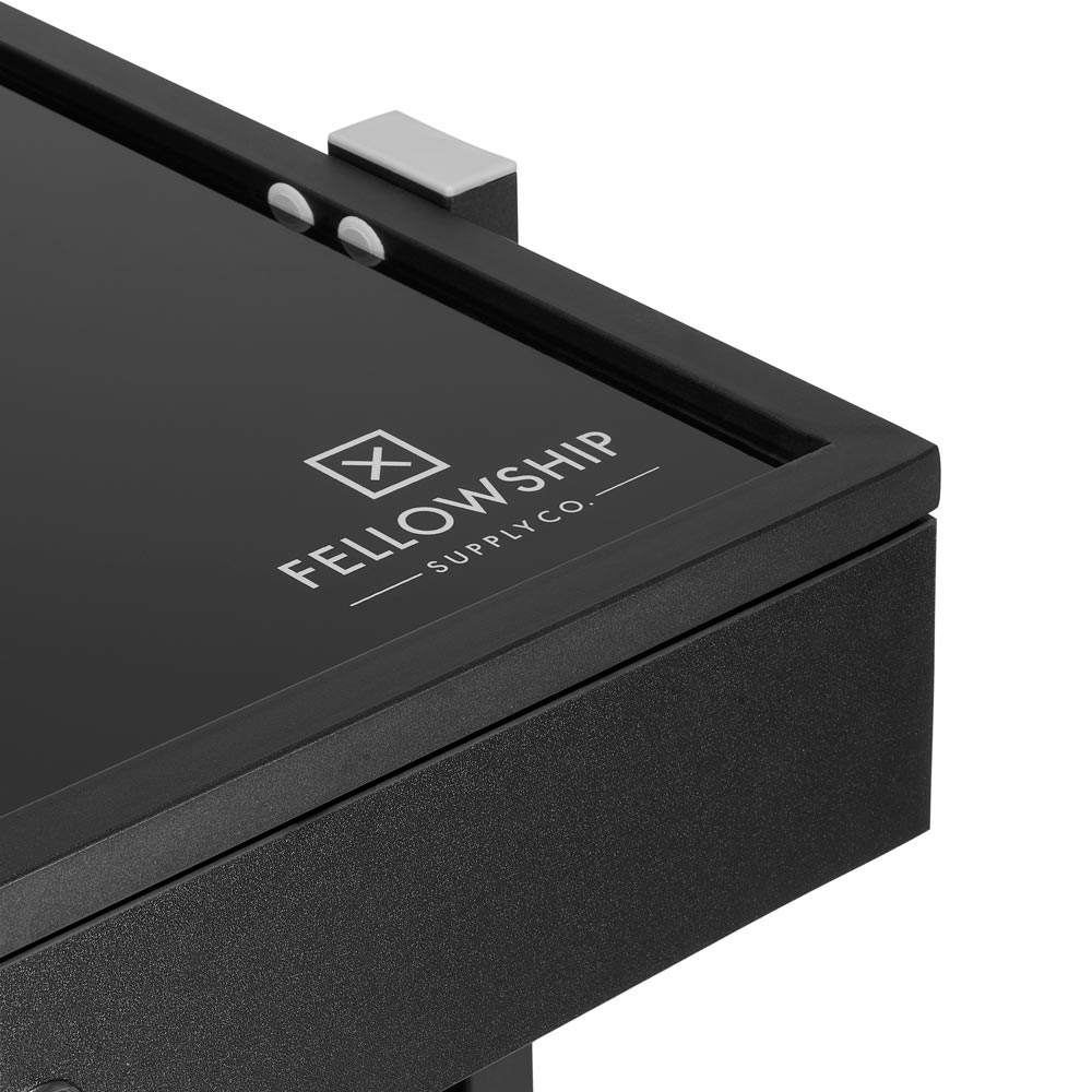 Fellowship Locking Cabinet for Rolling Cart — Black