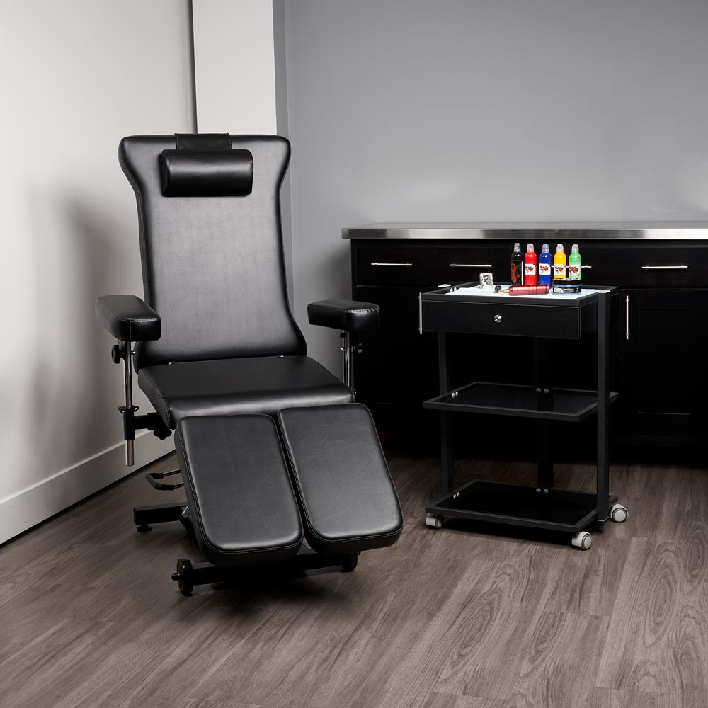 Fellowship Locking Cabinet for Rolling Cart — Black