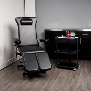 Fellowship Locking Cabinet for Rolling Cart — Black