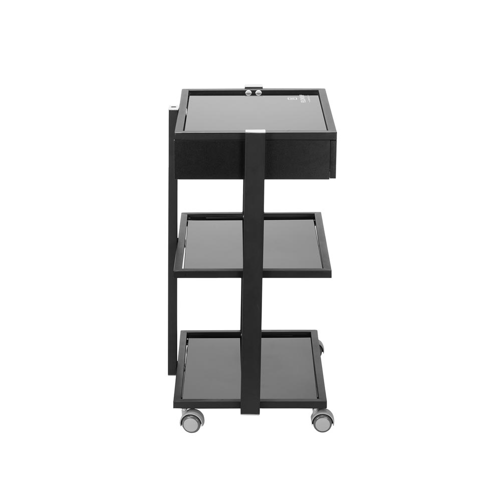 Fellowship Locking Cabinet for Rolling Cart — Black