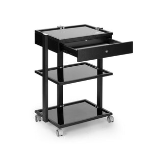 Fellowship Locking Cabinet for Rolling Cart — Black