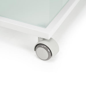 Fellowship Locking Cabinet for Rolling Cart — White