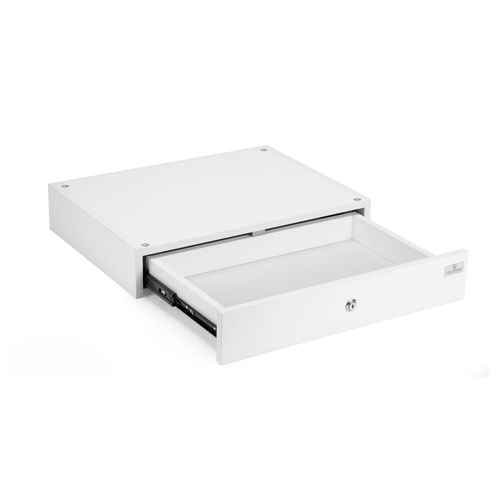 Fellowship Locking Cabinet for Rolling Cart — White