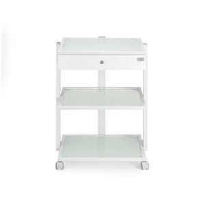 Fellowship Locking Cabinet for Rolling Cart — White