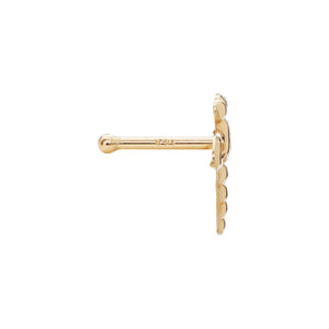 Gold Dragonfly Nostril Stud