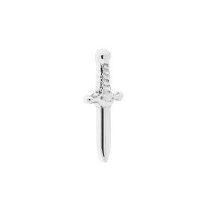 Titanium Internally Threaded Dagger - Painful Pleasures