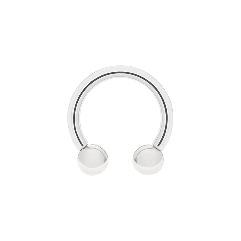 Circular Titanium Barbell - Threaded