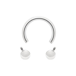 Tilum 16g Internal Titanium Circular Barbell - Price Per 1