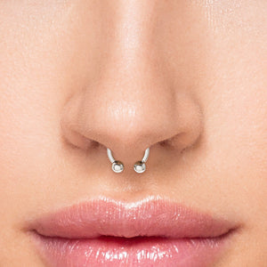 Circular Titanium Barbell - Threaded