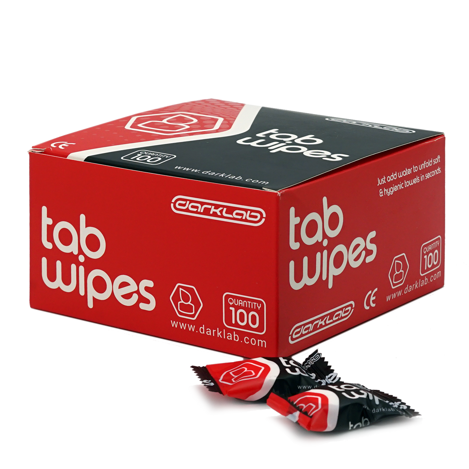 Tab Wipes (100 pc box) - Darklab Tattoo Supplies