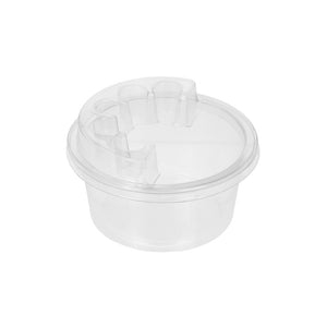 Saferly Cartridge Cups — Box of 50 Rinse Cups + 50 Cartridge Holder Lids