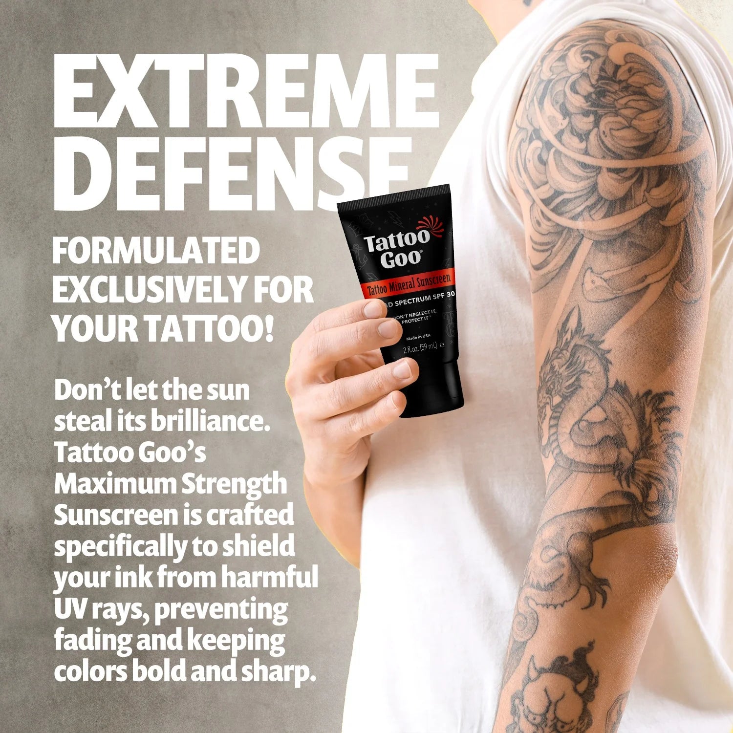 Tattoo Goo Mineral Sunscreen — SPF 30