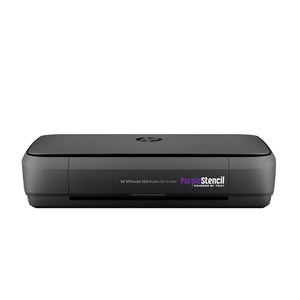 Purple Stencil M250 All-in-One Mobile Printer + Scanner
