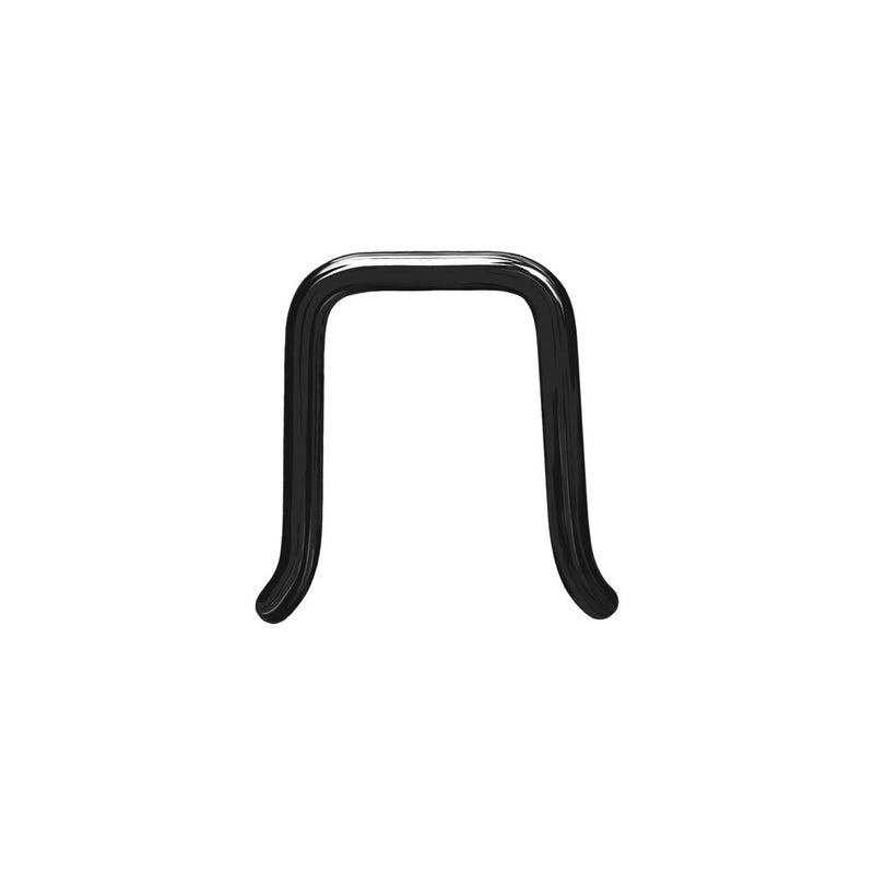 Tilum 16g PVD Black Titanium Septum Retainer - Price Per 1