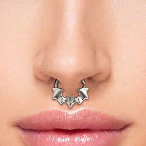 16g Big Bat Bendable Steel Septum Ring