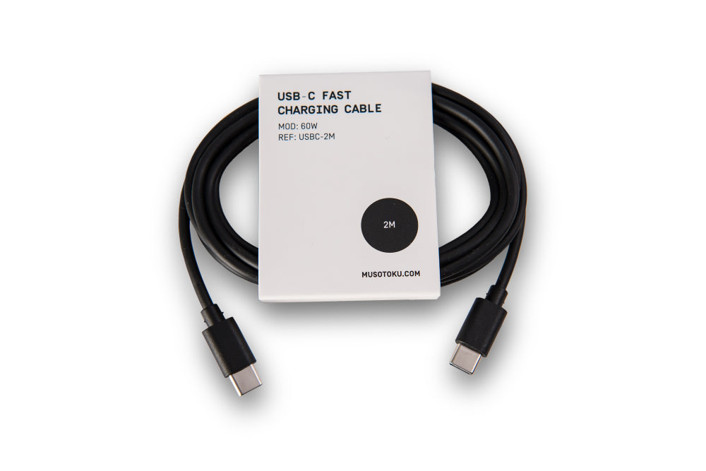 Musotoku MK-2 Tattoo Power Supply — Dual USB-C Inputs