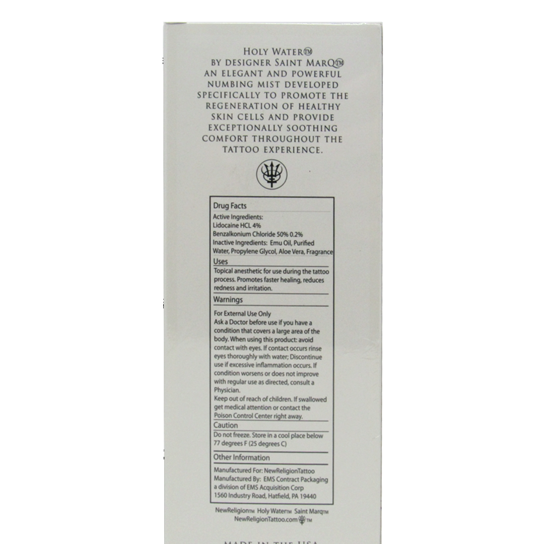 Holy Water by Saint Marq — 8oz. Bottle