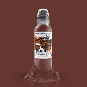 6 bottle Mak's Bricktone Set — World Famous Tattoo Ink — Pick Size