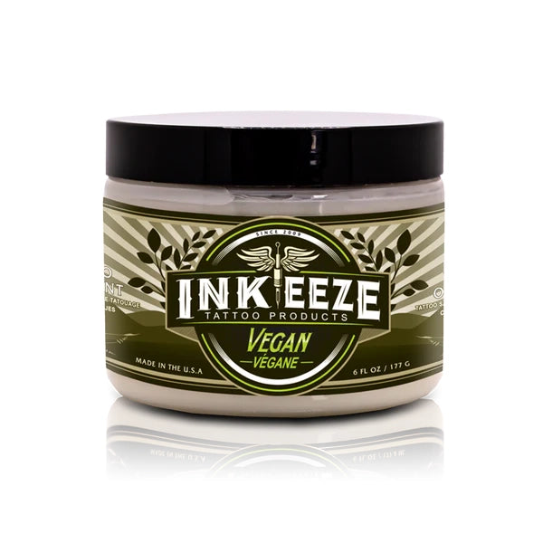 INK-EEZE Vegan Tattoo Ointment — 6oz Jar