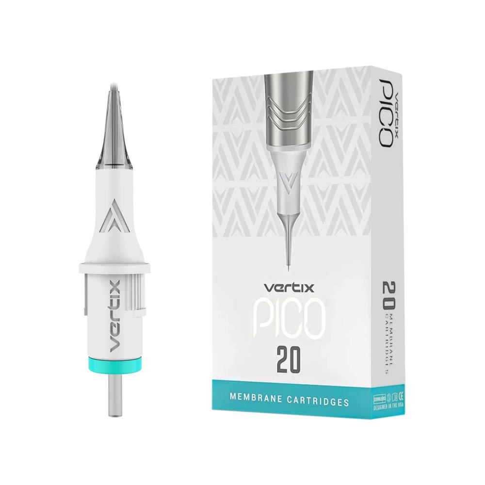 Vertix Pico PMU Membrane Cartridge Needles — Box of 20