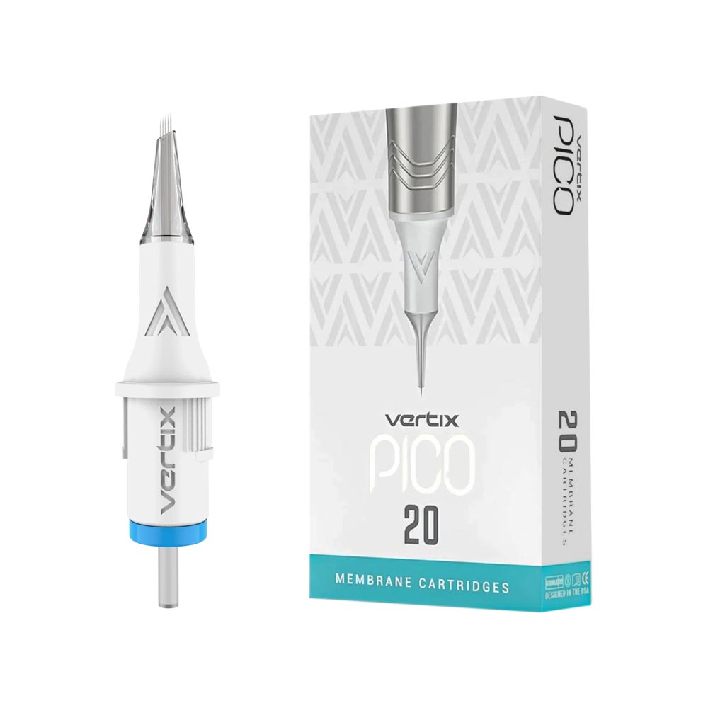 Vertix Pico PMU Membrane Cartridge Needles — Box of 20