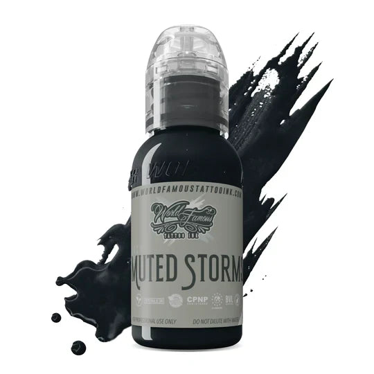 World Famous Tattoo Ink — All Grey Inks — 1oz