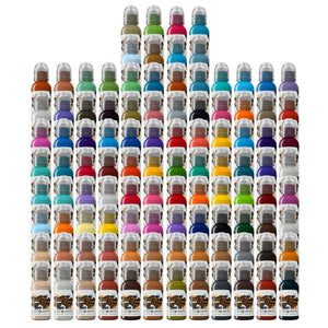 104 Color Set — World Famous Tattoo Ink — 1oz