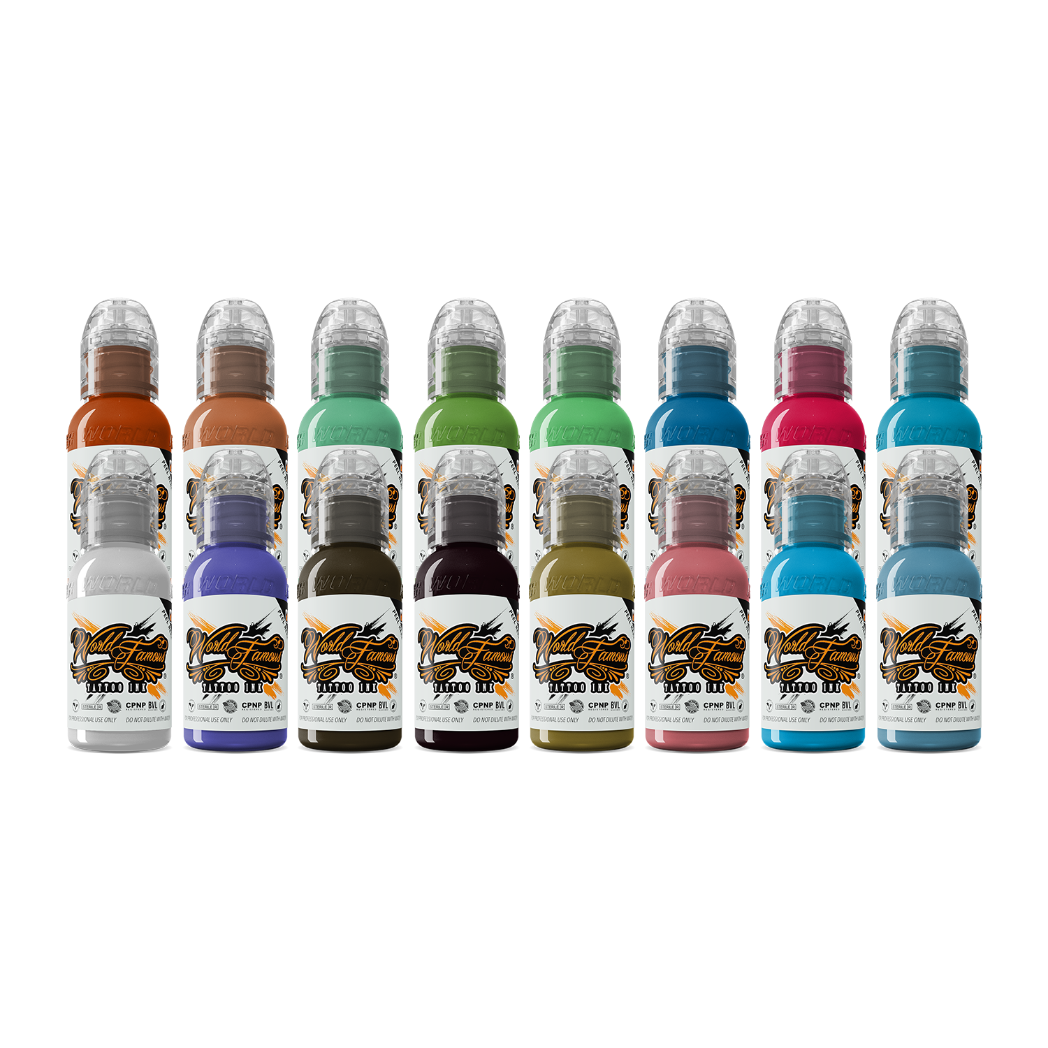 Good Ink Distro 16 Color Ink Set #1 1oz – BAA Distribution