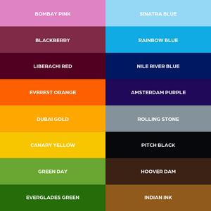 16 Color Ink Set #2 1oz