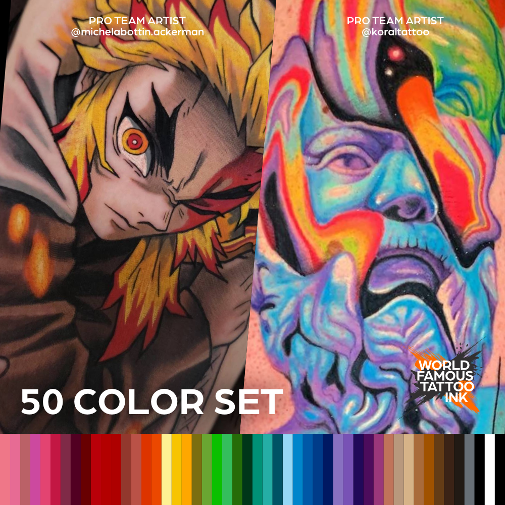 50 color Set — World Famous — 1oz