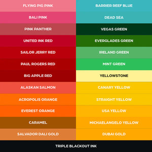 50 color Set — World Famous — 1oz