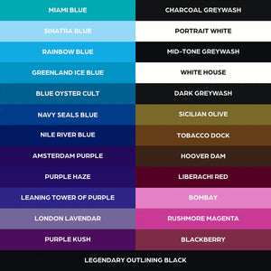 50 color Set — World Famous — 1oz