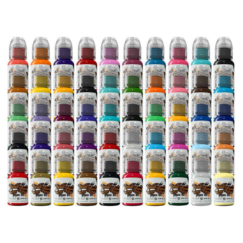 50 color Set — World Famous — 1oz
