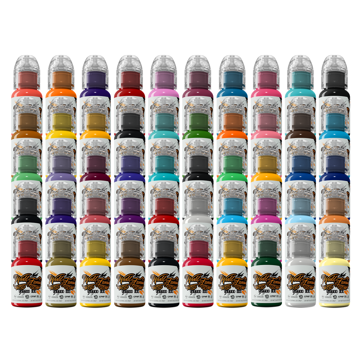 50 color Set — World Famous — 1oz