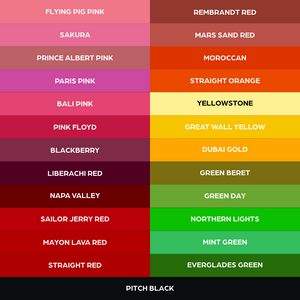 50 color Set — World Famous — 1oz