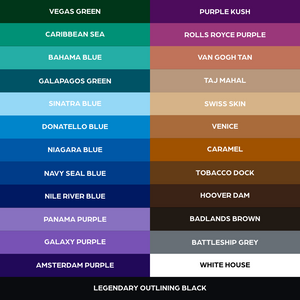 50 color Set — World Famous — 1oz