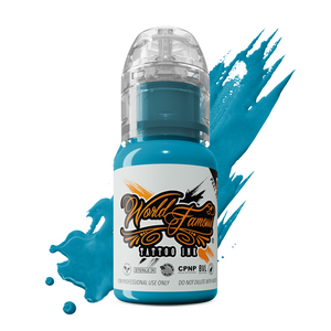 World Famous Tattoo Ink – All Turqoise Inks – 1/2oz Bottle