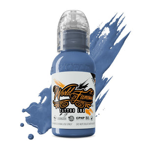 World Famous Tattoo Ink – All Blue Inks – 1/2oz Bottle