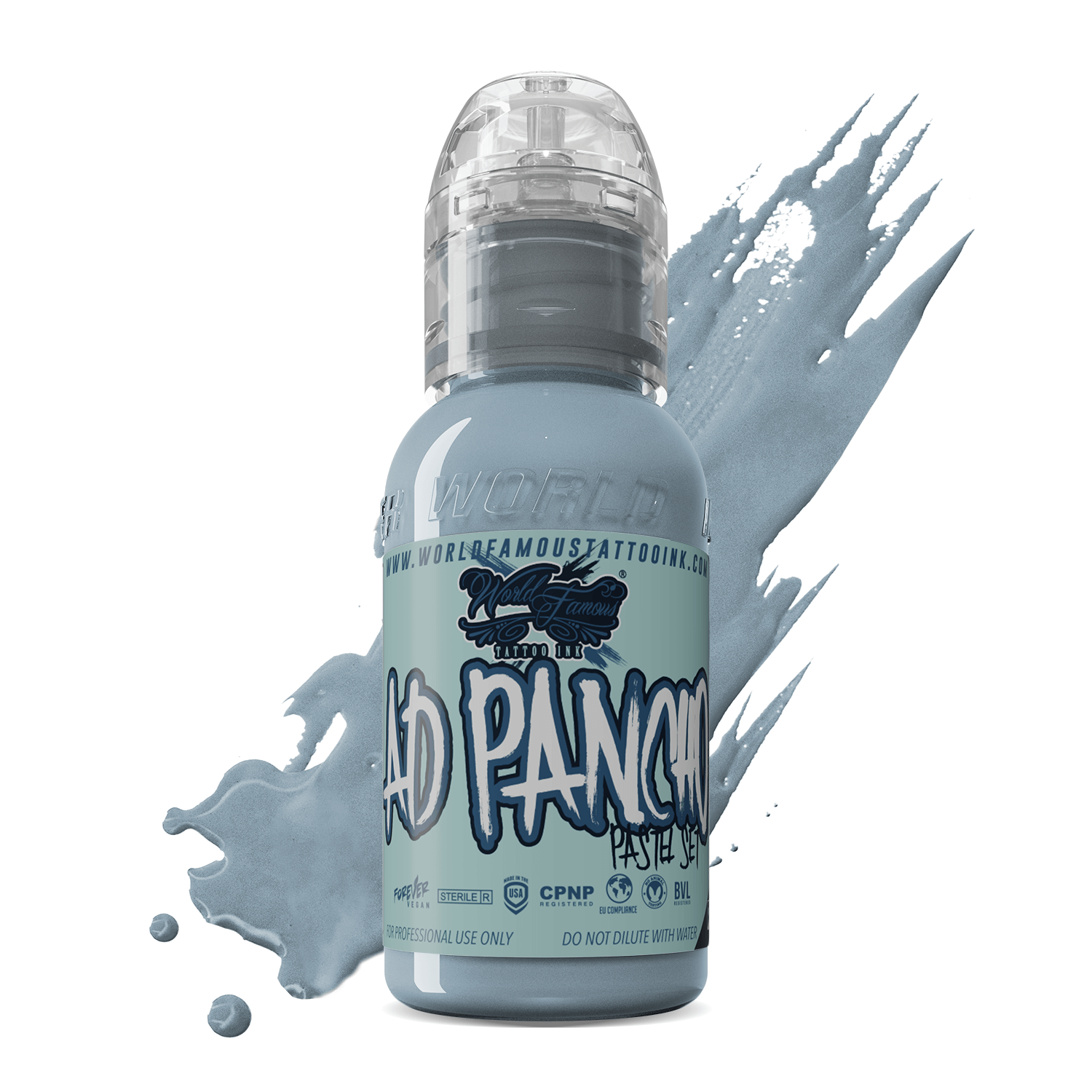 World Famous Tattoo Ink — All Grey Inks — 1oz