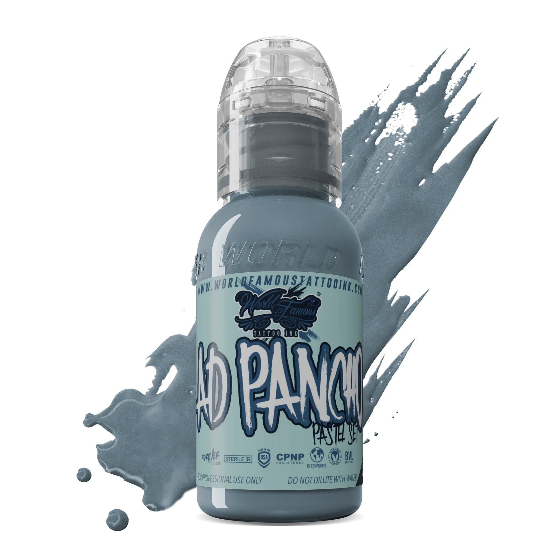 World Famous Tattoo Ink — All Grey Inks — 1oz